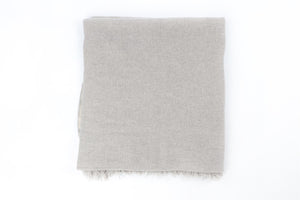 ISABEL MARANT GREY CASHMERE SCARF ONE SIZE