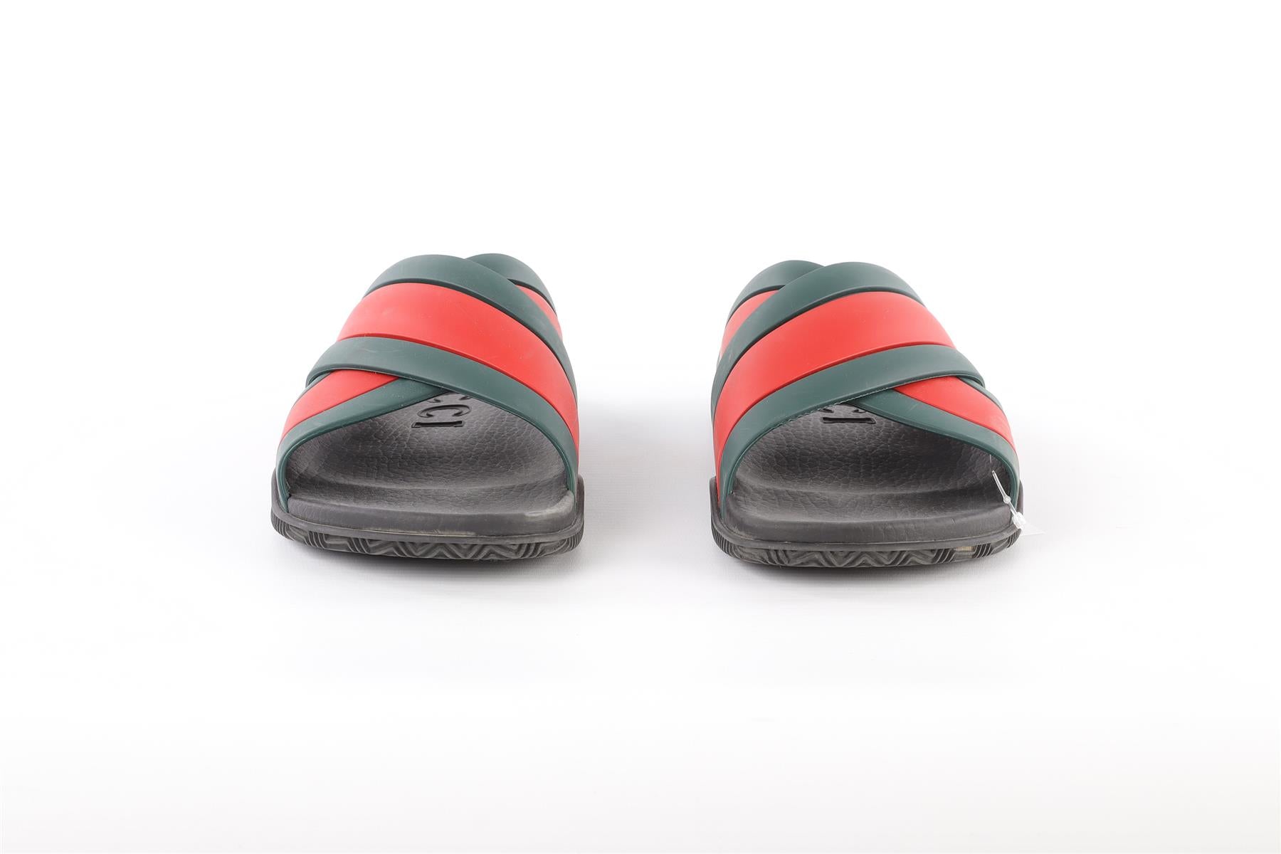 GUCCI RED KIDS BOYS SLIDES EU 36 UK 3.5 US 4