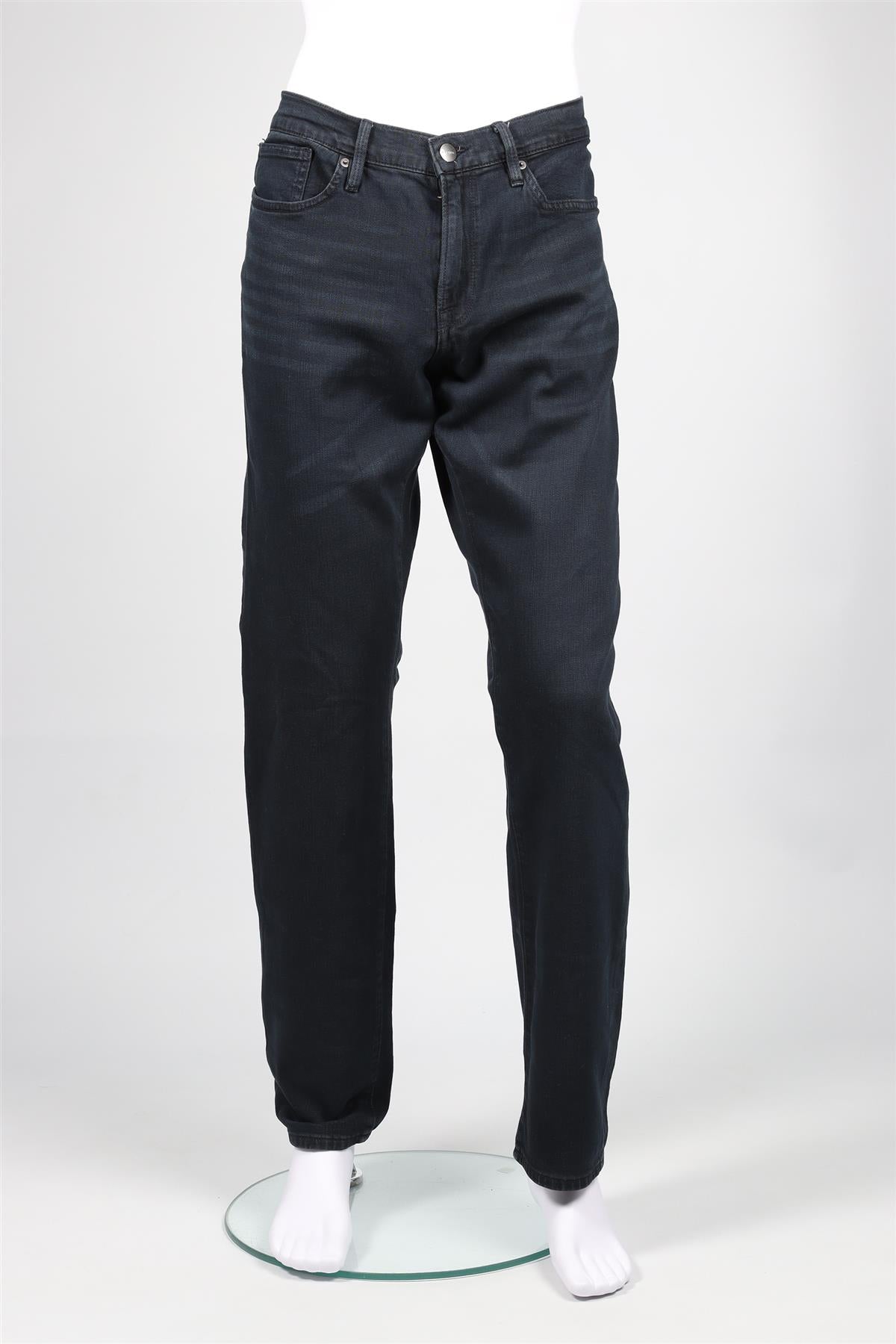FRAME BLUE MEN'S STRAIGHT LEG JEANS W 36