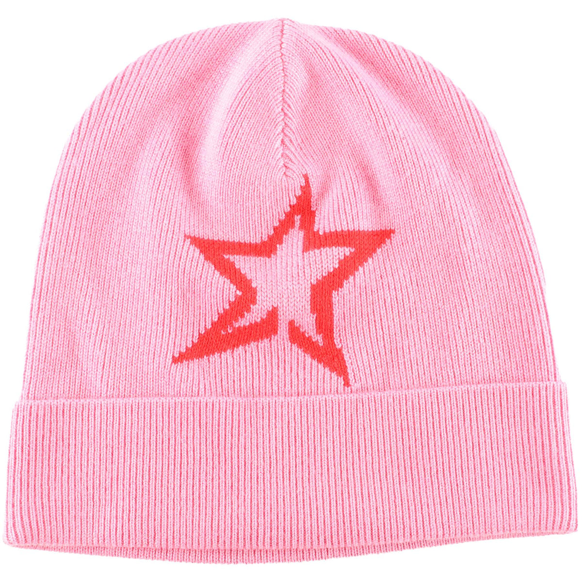 PERFECT MOMENT PINK WOOL BEANIE ONE SIZE