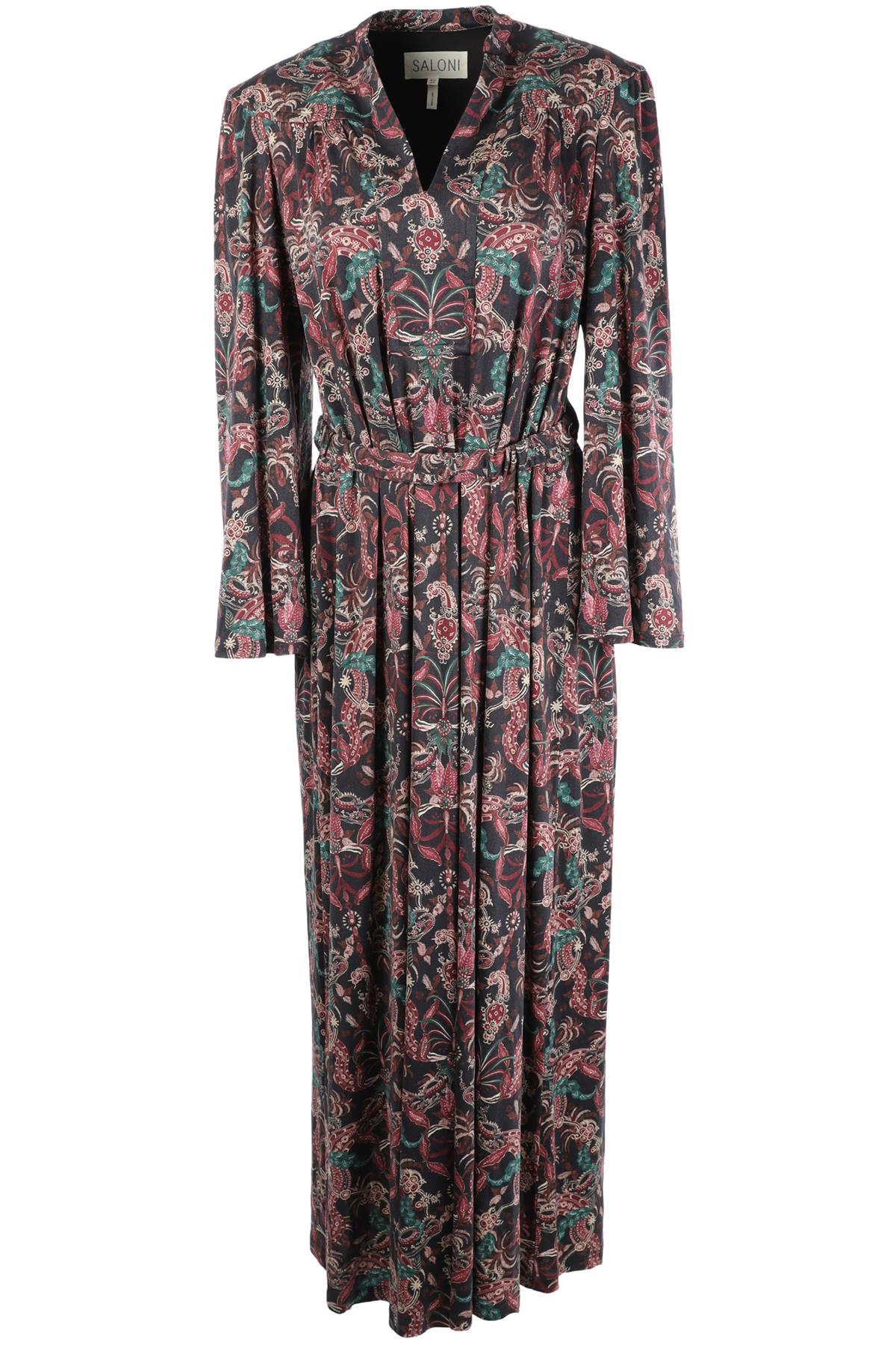 SALONI MULTI MAXI DRESS UK 12