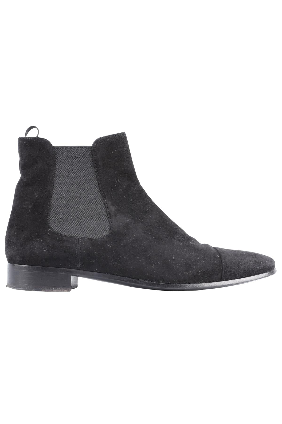 PRADA BLACK SUEDE ANKLE BOOTS EU 38 UK 5 US 8