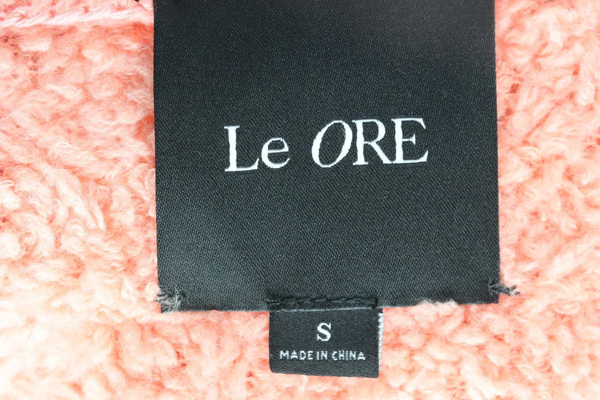 LE ORE COZY BOUCLÉ CARDIGAN SMALL