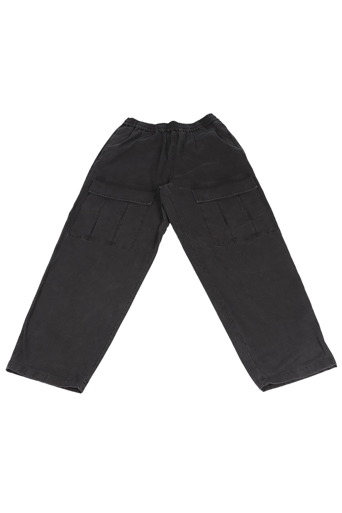 ACNE STUDIOS BLACK MEN'S COTTON WIDE LEG PANTS EU 46 UK/US WAIST 30