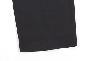 CHLOÉ BLACK CREPE STRAIGHT LEG PANTS FR 36 UK 8