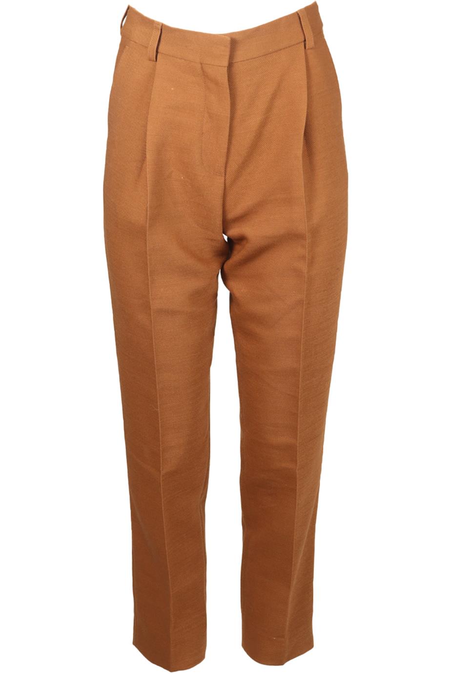 SEE BY CHLOÉ WOOL BLEND TAPERED PANTS FR 36 UK 8