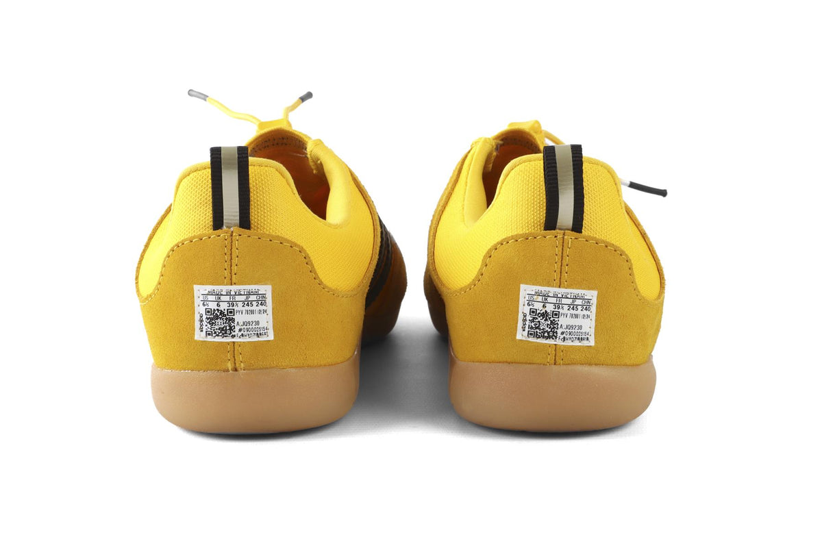 ADIDAS + BAD BUNNY YELLOW BALLERINA BOLD GOLD SNEAKERS EU 39.5 UK 6 US 6.5
