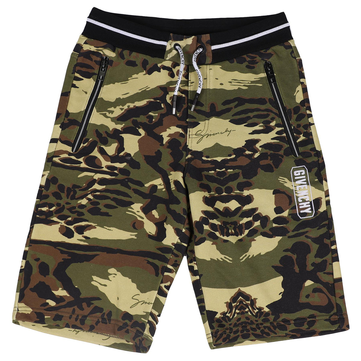 GIVENCHY KIDS BOYS COTTON SHORTS 12 YEARS