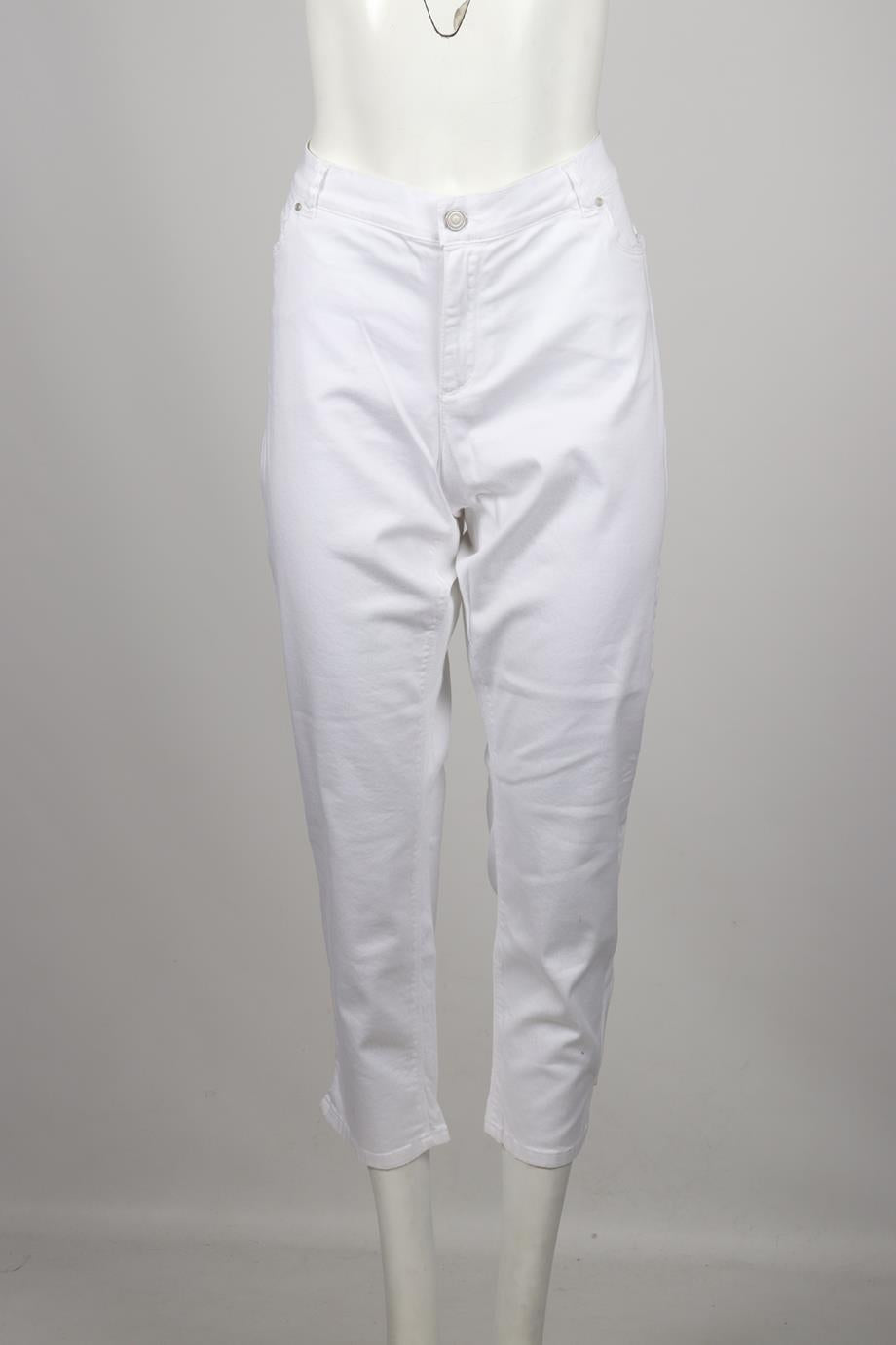 MARINA RINALDI SPORT MID RISE SKINNY JEANS UK 18