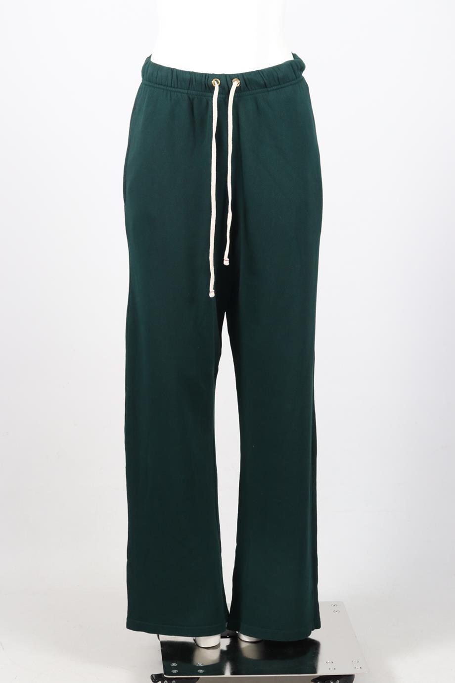 LES TIEN COTTON WIDE LEG PANTS SMALL