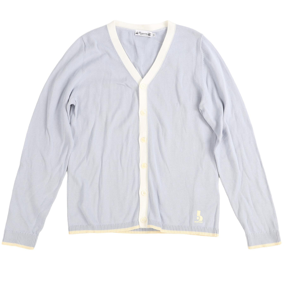 BONPOINT BLUE TEEN BOYS CARDIGAN 14 YEARS