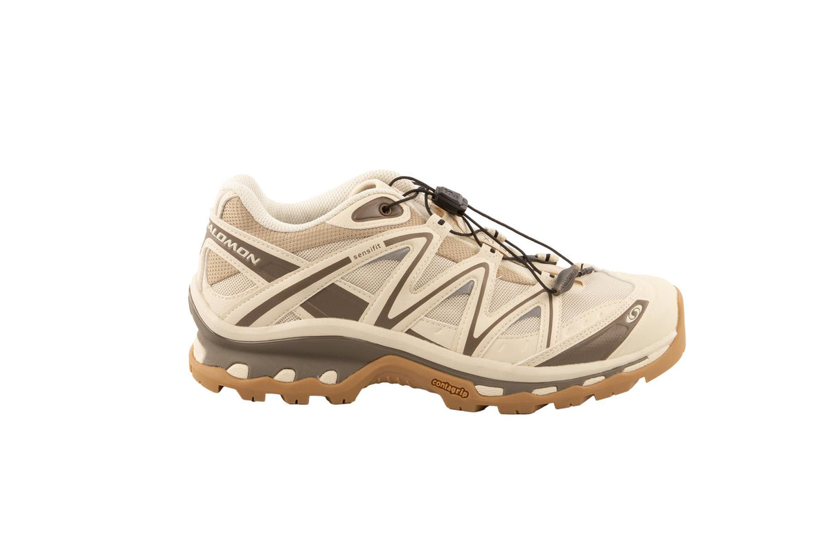 SALOMON BEIGE XT-QUEST ALMOND MILK/FALCON SNEAKERS UK 6 EU 39 US 9