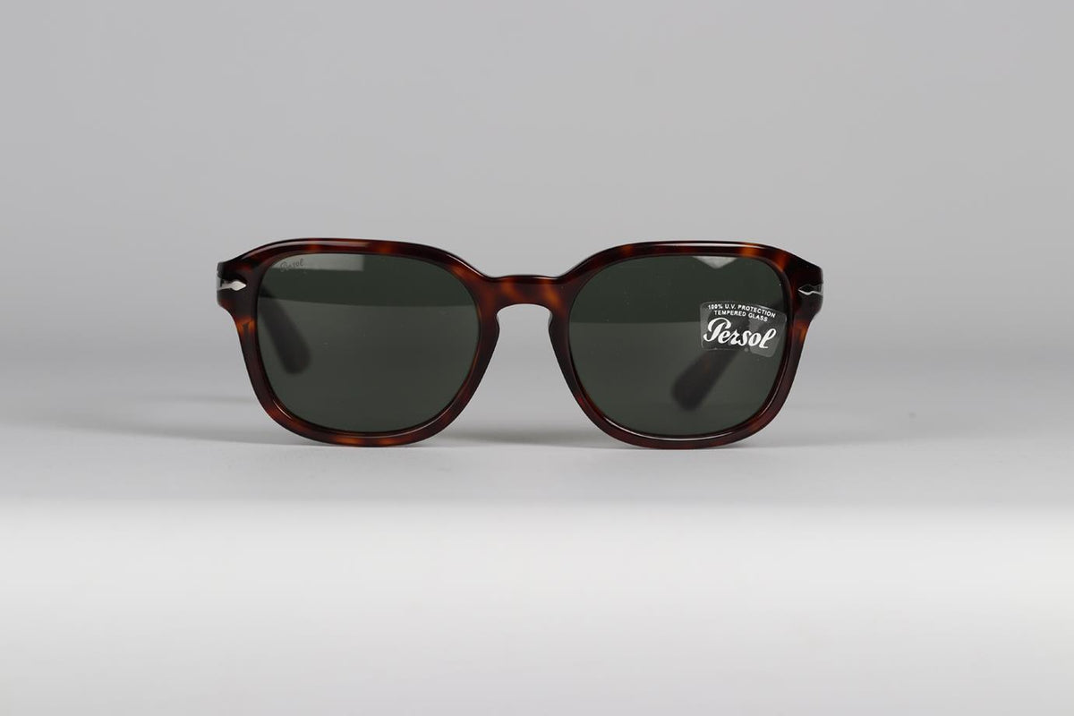 PERSOL SQUARE FRAME ACETATE SUNGLASSES
