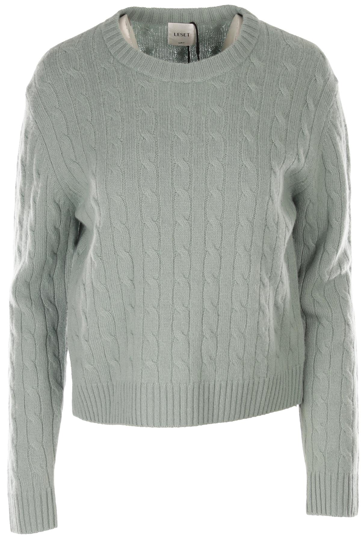 LESET BLUE WOOL SWEATER SMALL
