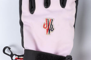 MONCLER PINK GIRLS KIDS SKI GLOVES