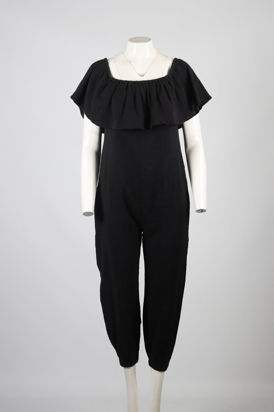 MARA HOFFMAN COTTON BLEND JUMPSUIT MEDIUM