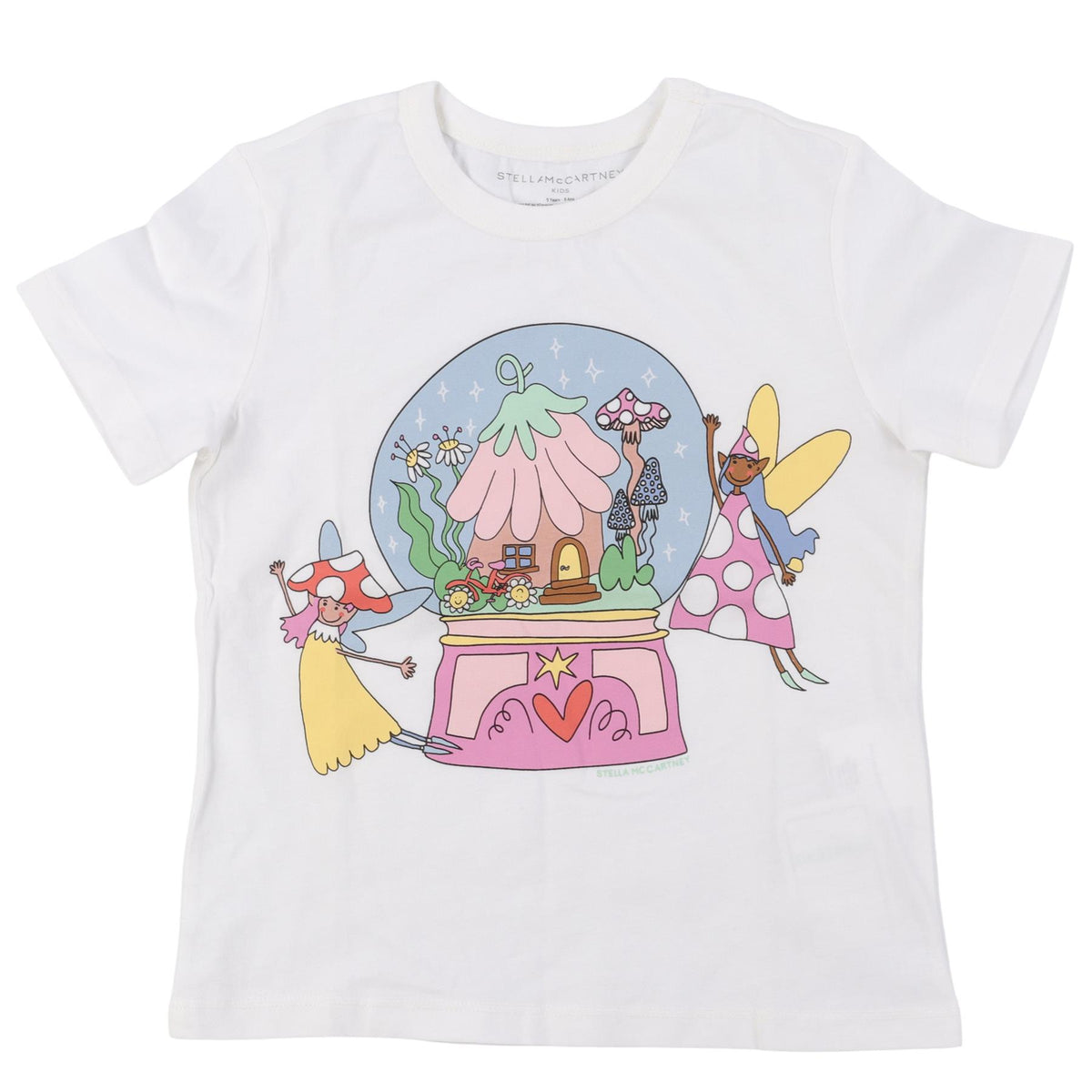 STELLA MCCARTNEY WHITE GIRLS TOP 4-5 YEARS