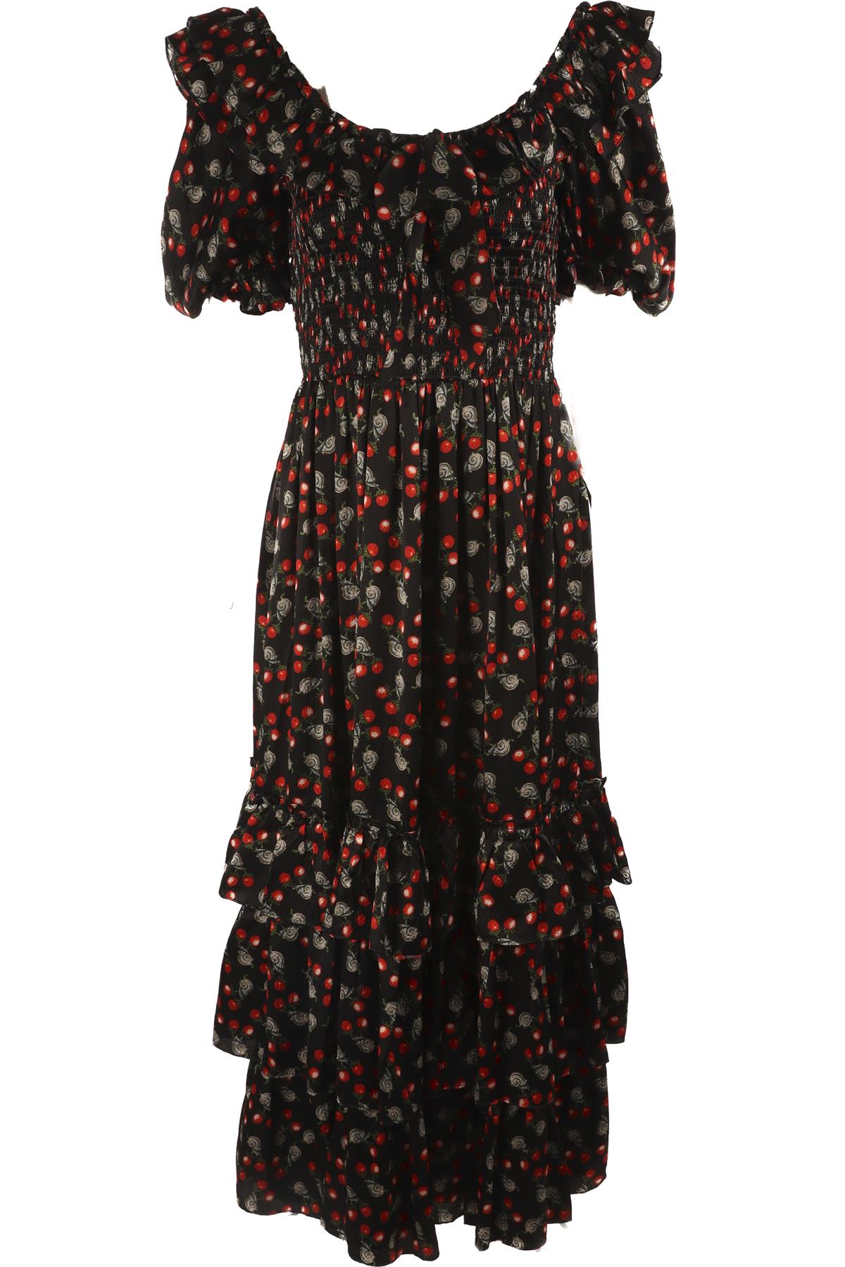 MUZUNGU SISTERS BLACK SILK MAXI DRESS SMALL