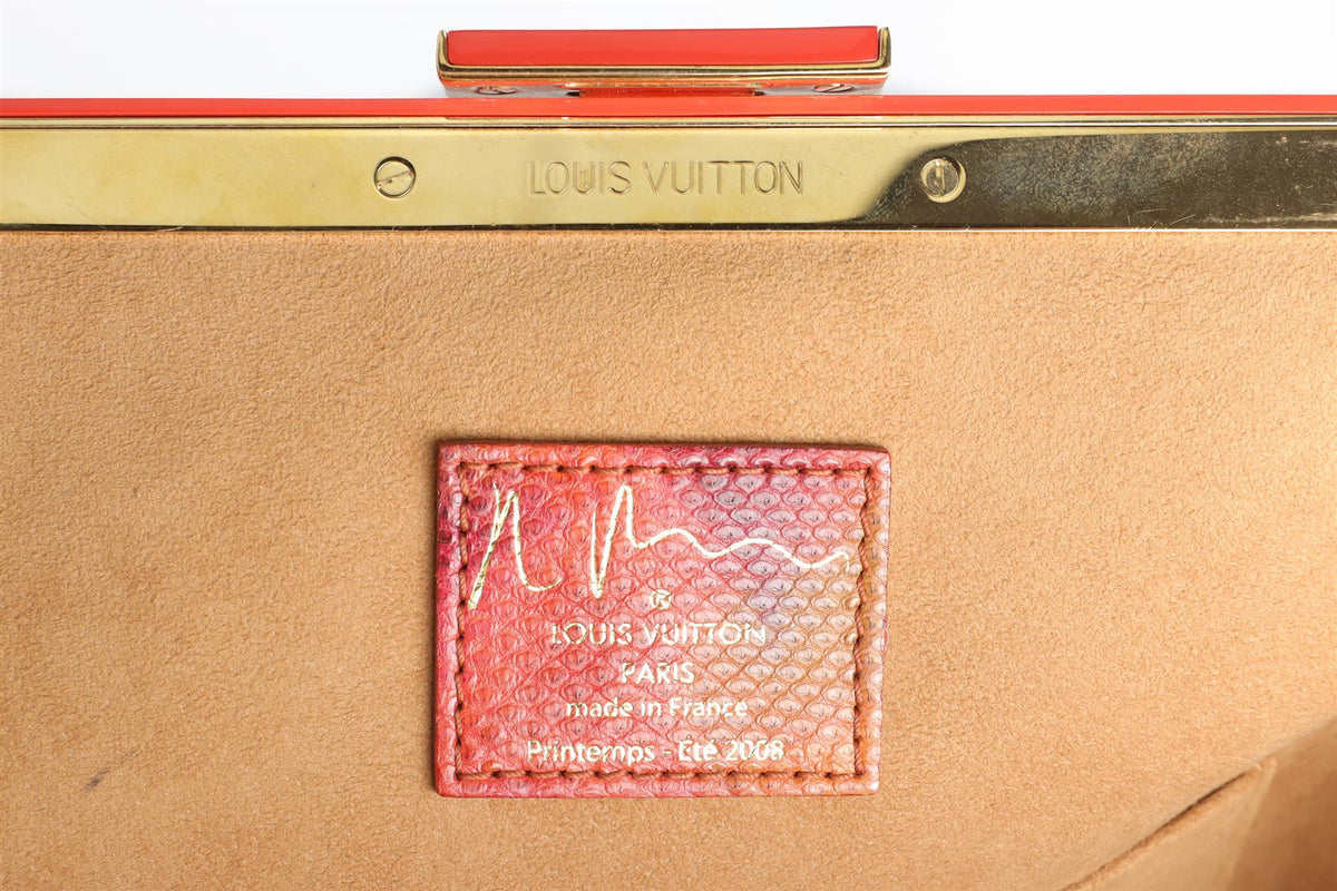 LOUIS VUITTON + RICHARD PRINCE MULTI 2008 LEATHER TOTE BAG