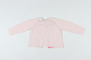 CHRISTIAN DIOR PINK BABY GIRLS COTTON CARDIGAN 6 MONTHS