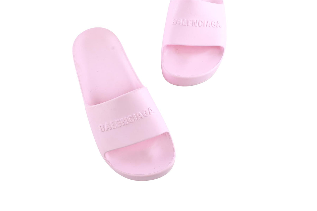 BALENCIAGA PINK FOAM PLATFORM SANDALS EU 40 UK 7 US 10