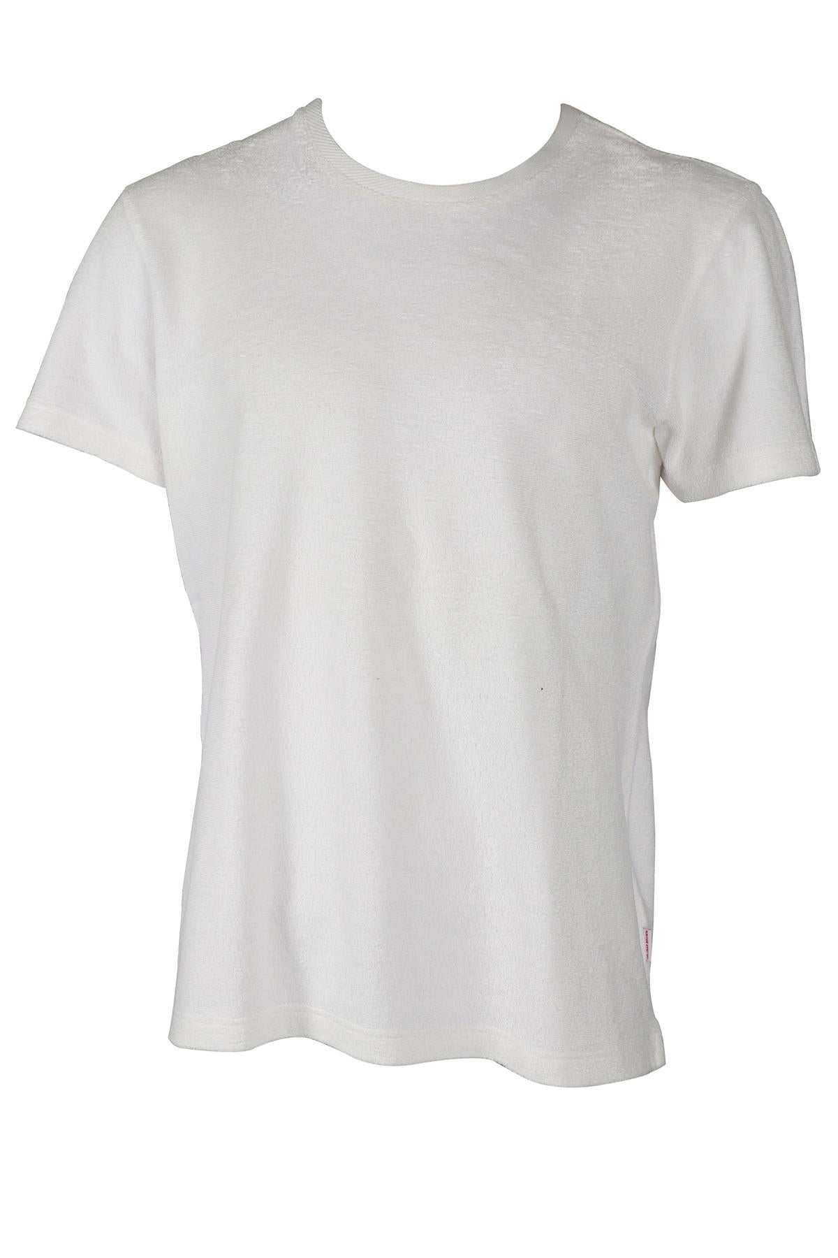 ORLEBAR BROWN WHITE MEN'S COTTON T-SHIRT LARGE