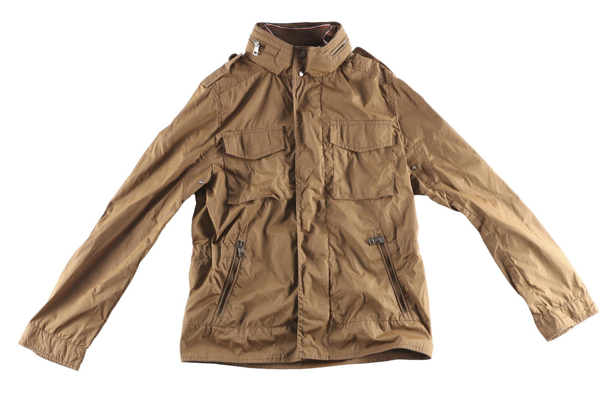 MONCLER BROWN KIDS BOYS JACKET 12 YEARS