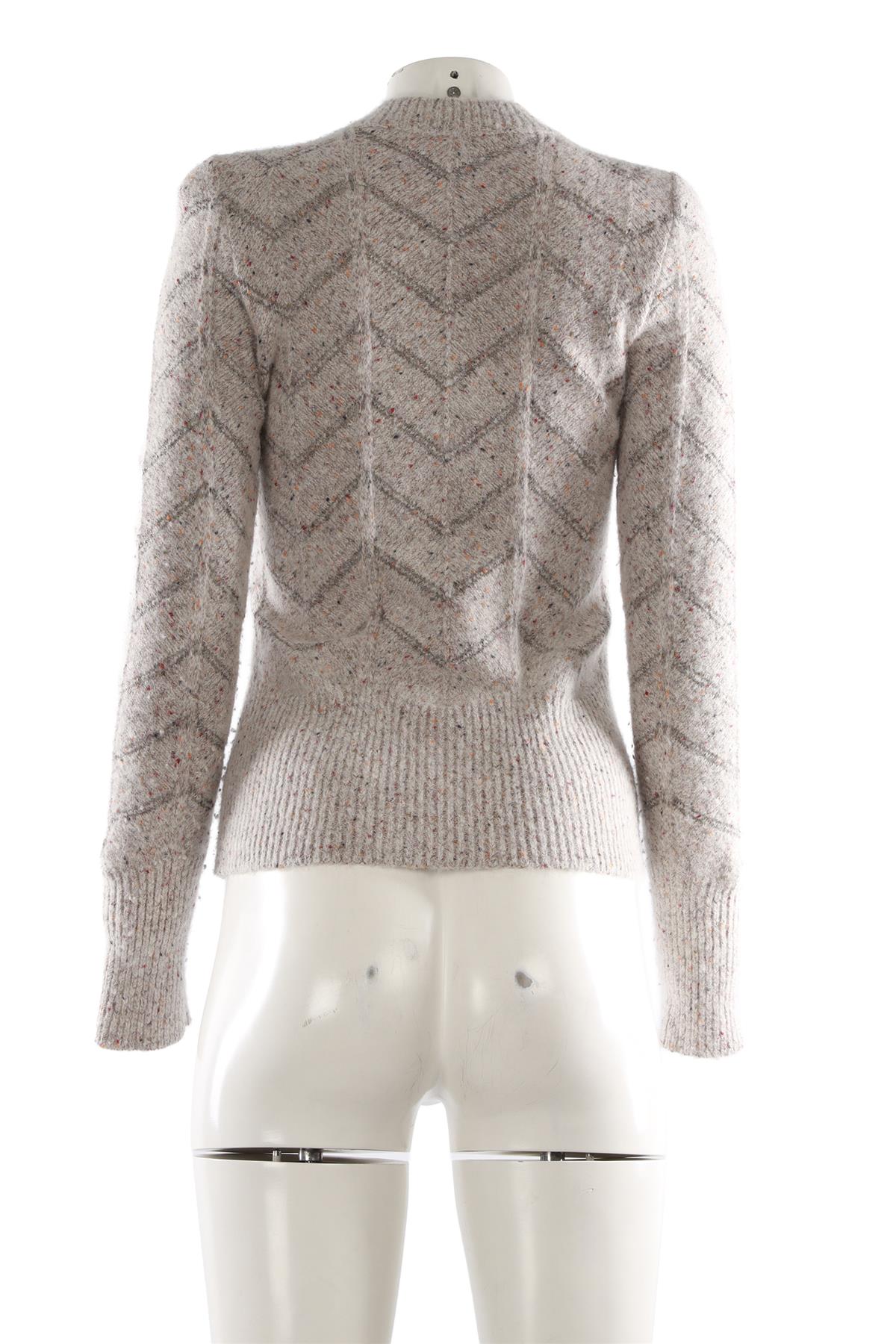 GREY ALPACA SWEATER