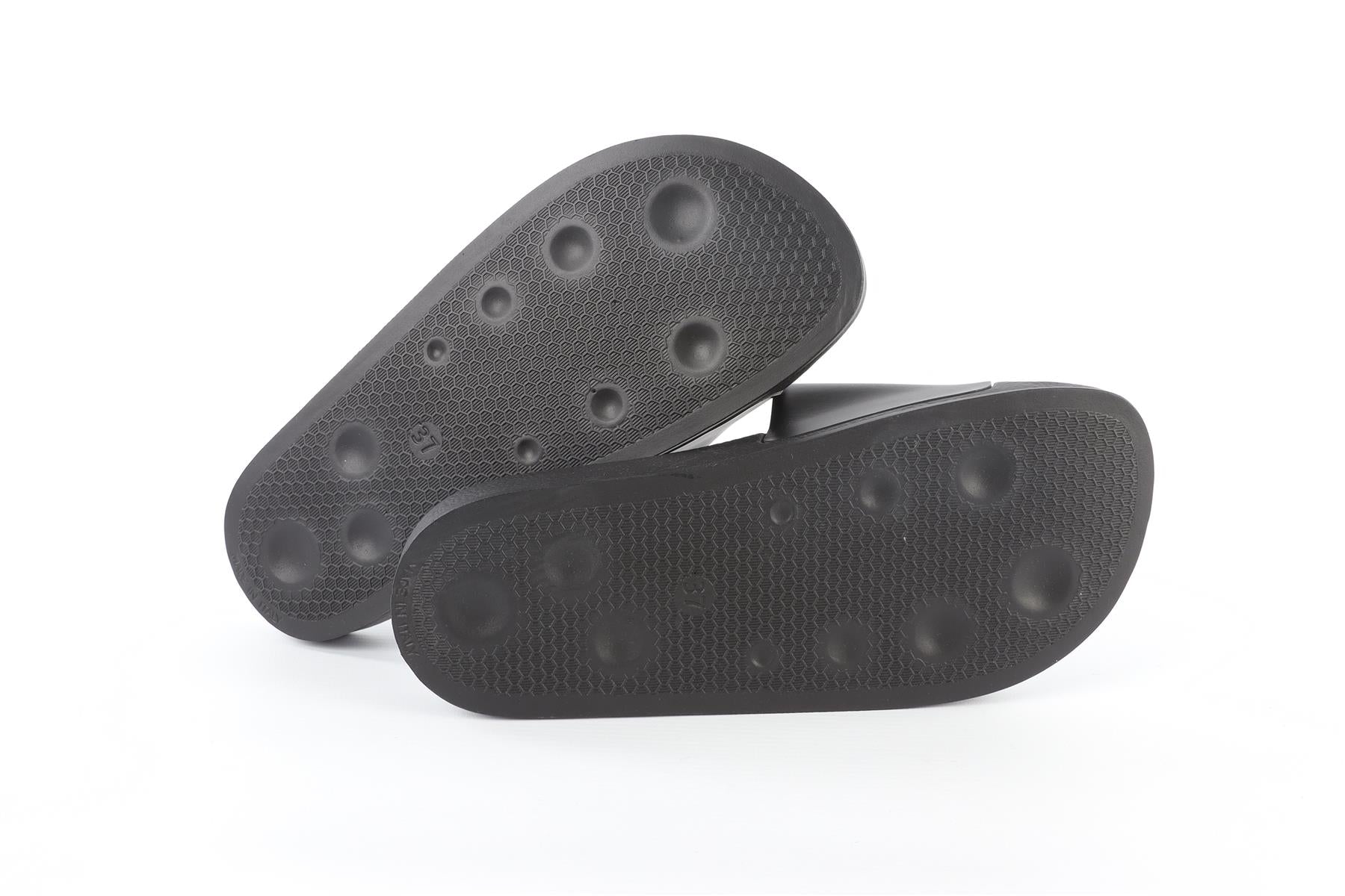 OFF-WHITE BLACK KIDS BOYS SLIDES EU 37 UK 4 US 4.5