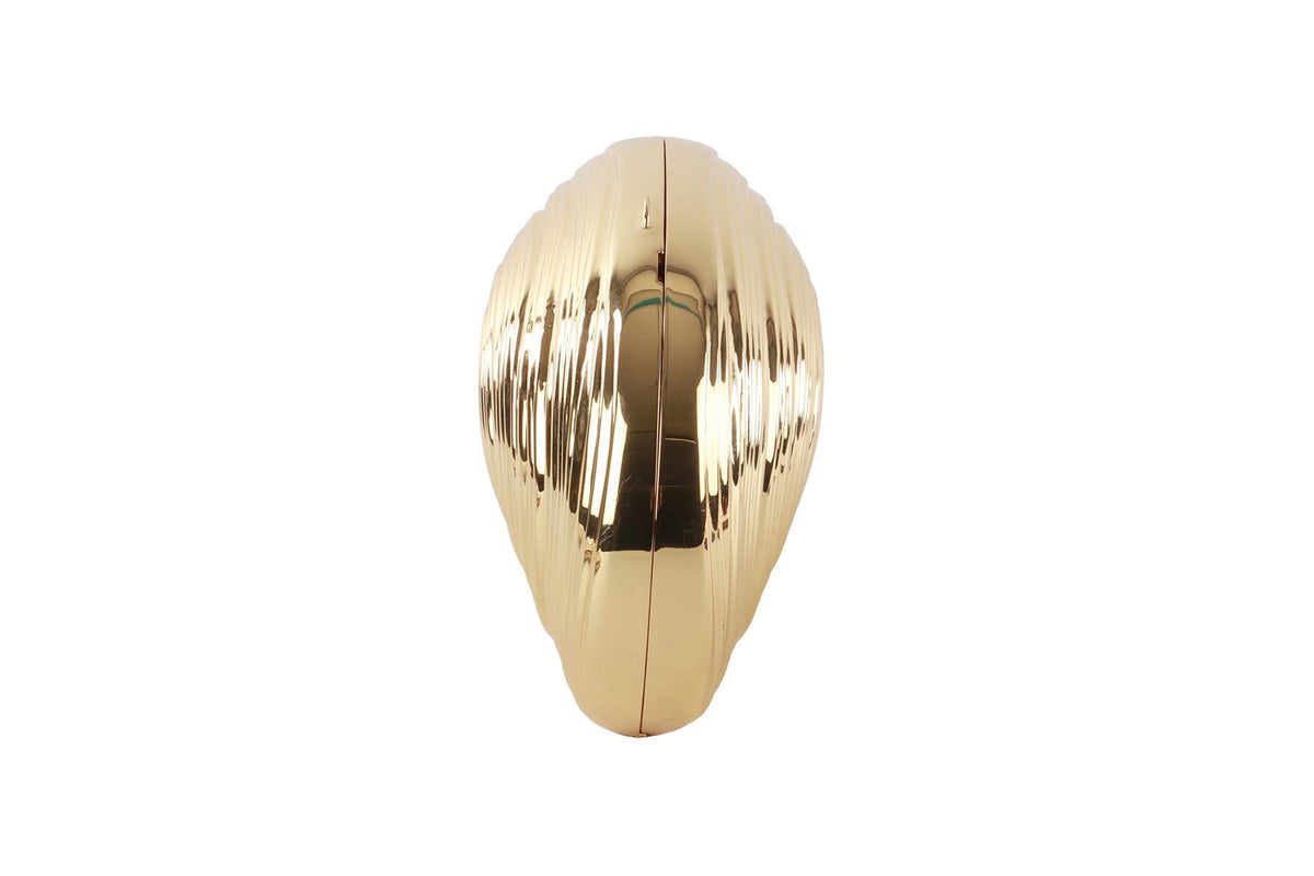 GOLD BRIDGET METAL CLUTCH