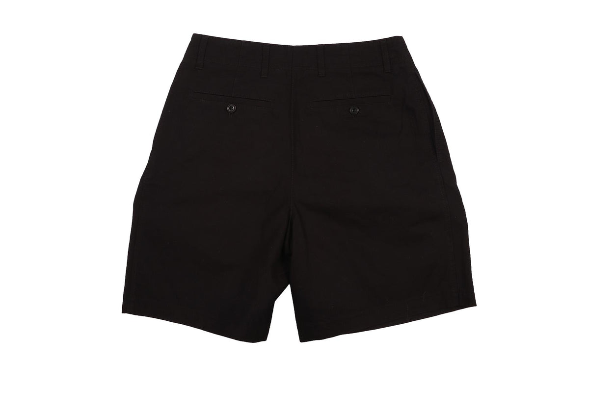 BLACK COTTON SHORTS