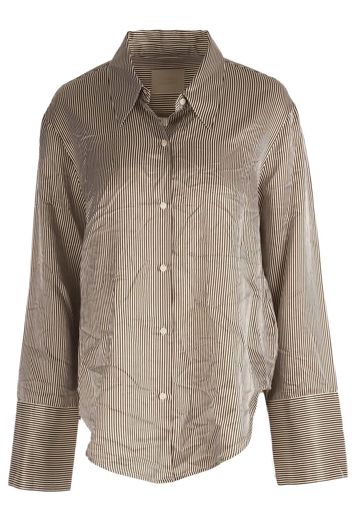 CITIZENS OF HUMANITY MULTI SILK SHIRT SMALL