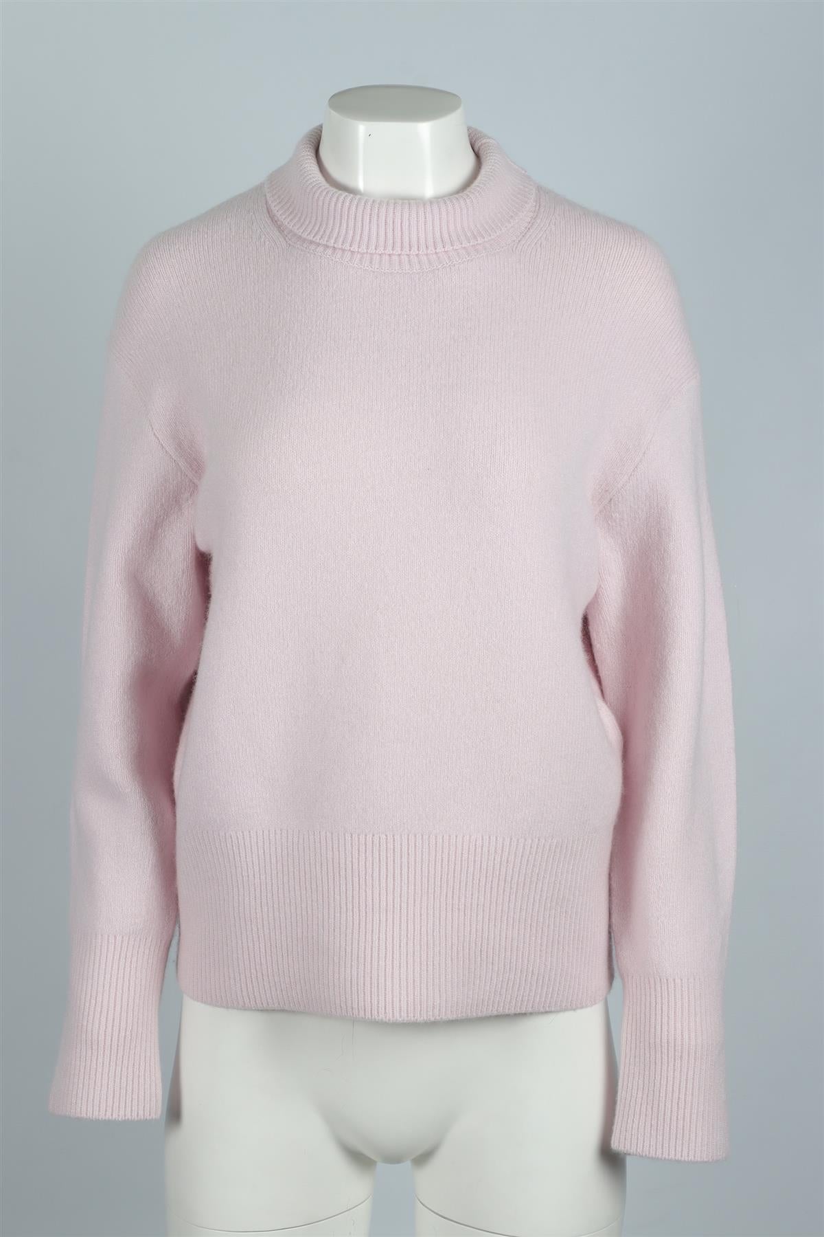 VINCE PINK WOOL SWEATER SMALL