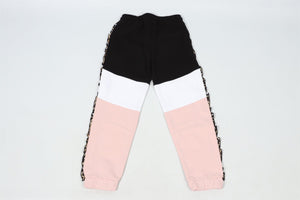 MSGM BLACK KIDS GIRLS COTTON PANTS 8 YEARS