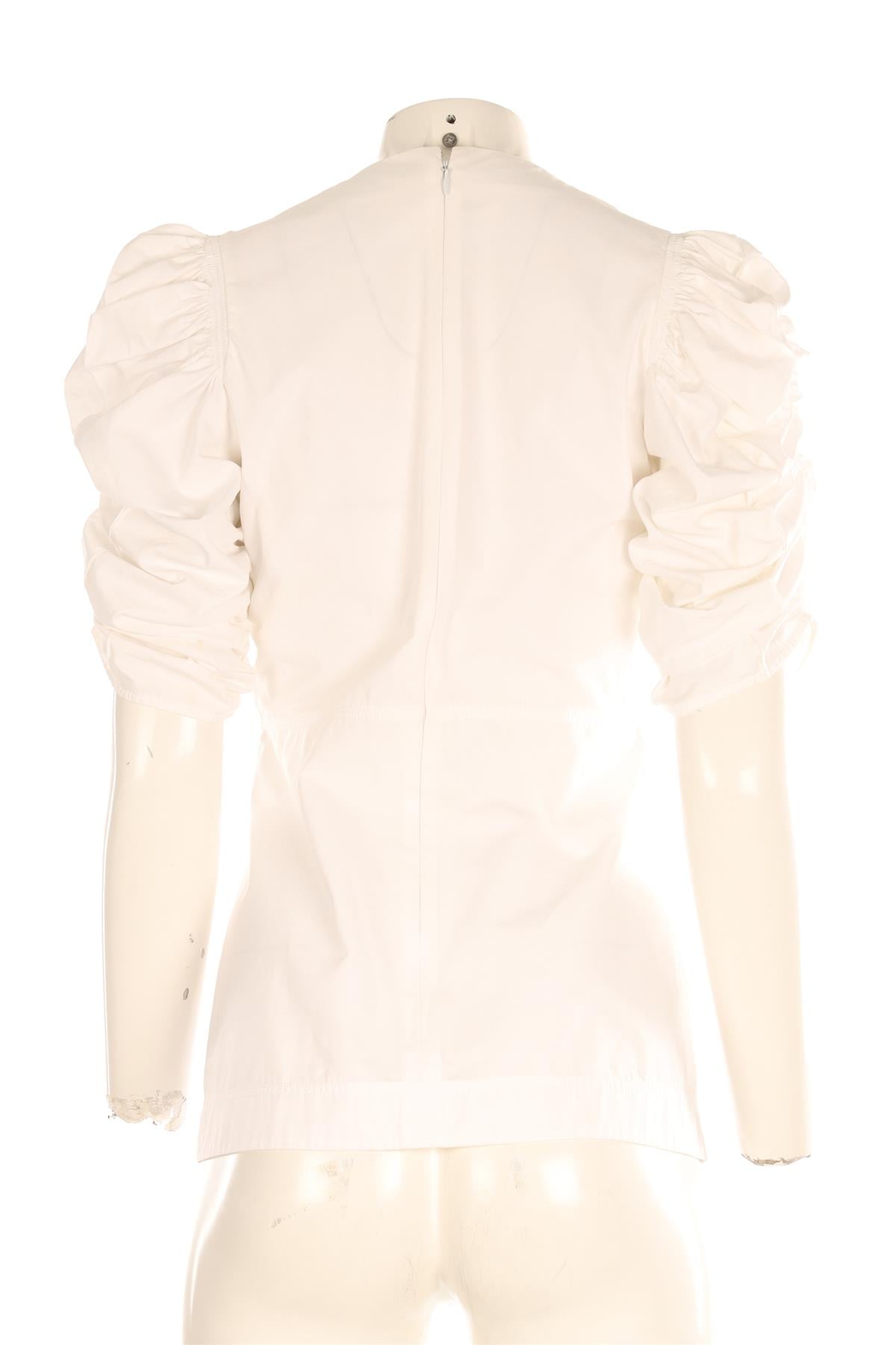 CELINE WHITE COTTON TOP FR 38 UK 10