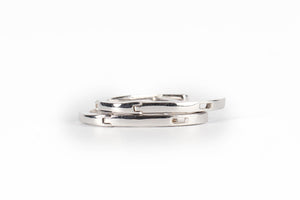 MATTIOLI PUZZLE 18KT WHITE GOLD AND DIAMONDS EARRINGS AND 11 COLOURED PAIRS SET