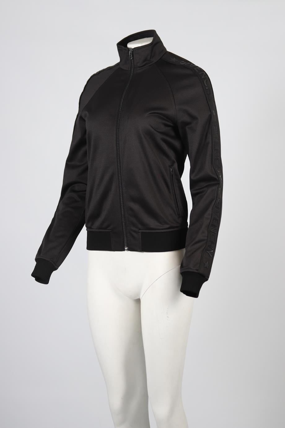GIVENCHY JERSEY TRACK JACKET FR 38 UK 10