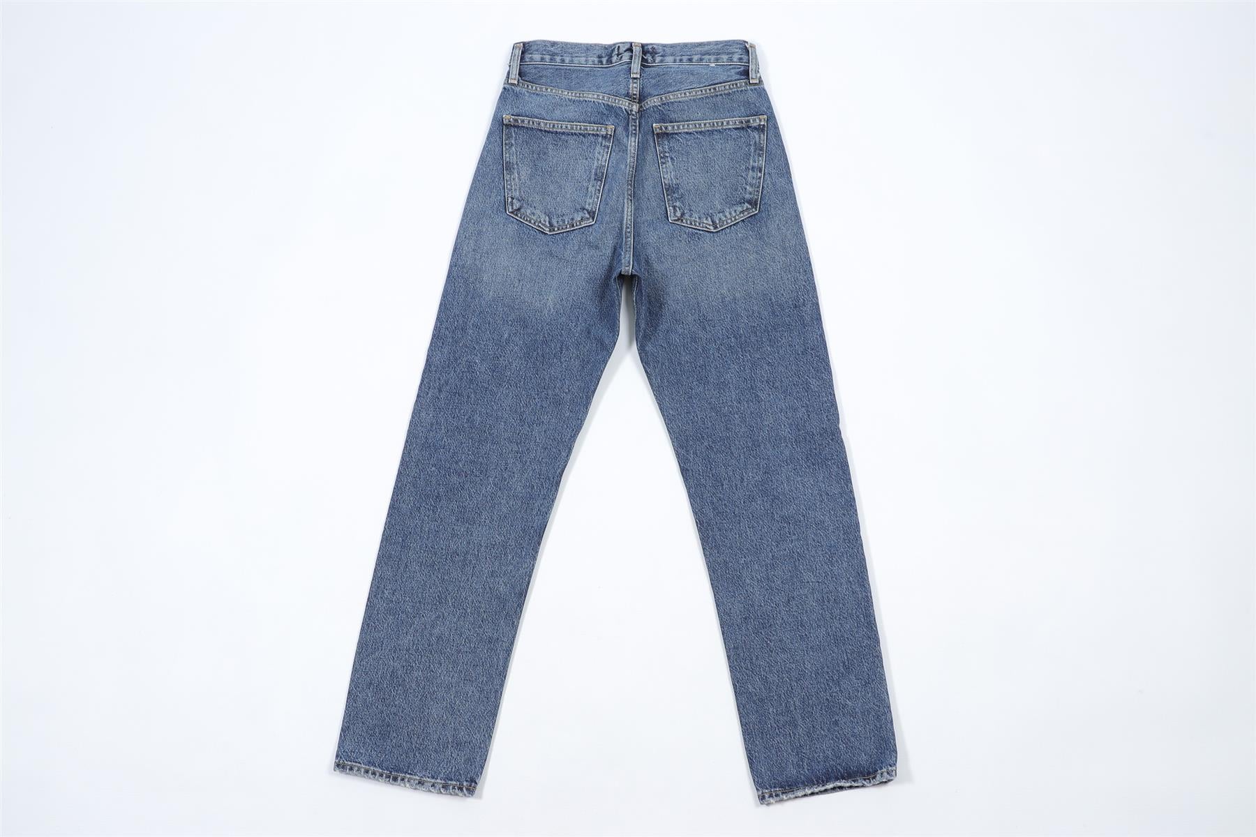 AGOLDE BLUE DENIM JEANS W24 UK 6