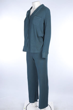 SKIMS GREEN PYJAMA SET SMALL