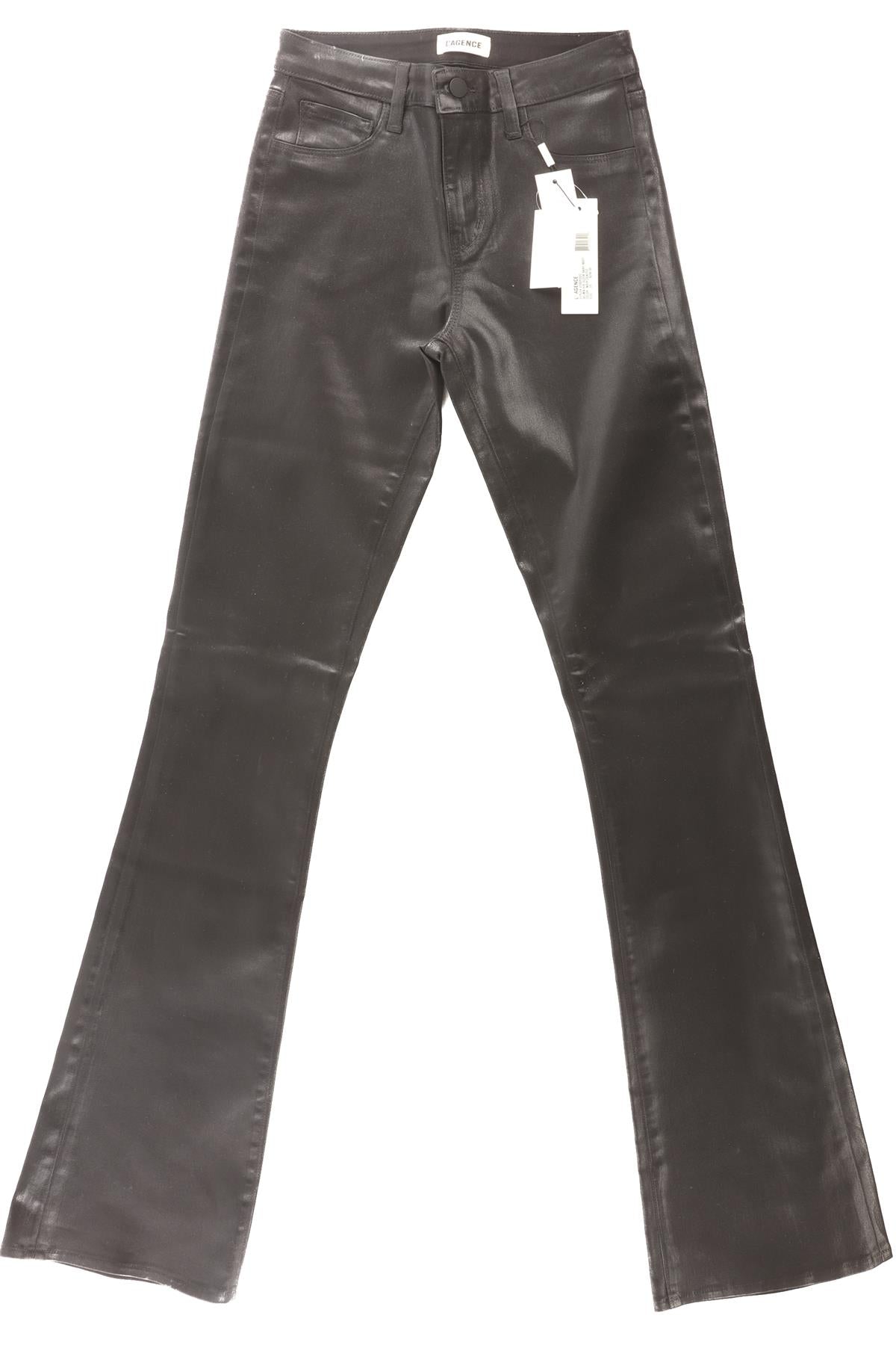 L'AGENCE BLACK HIGH RISE BOOTCUT JEANS W25