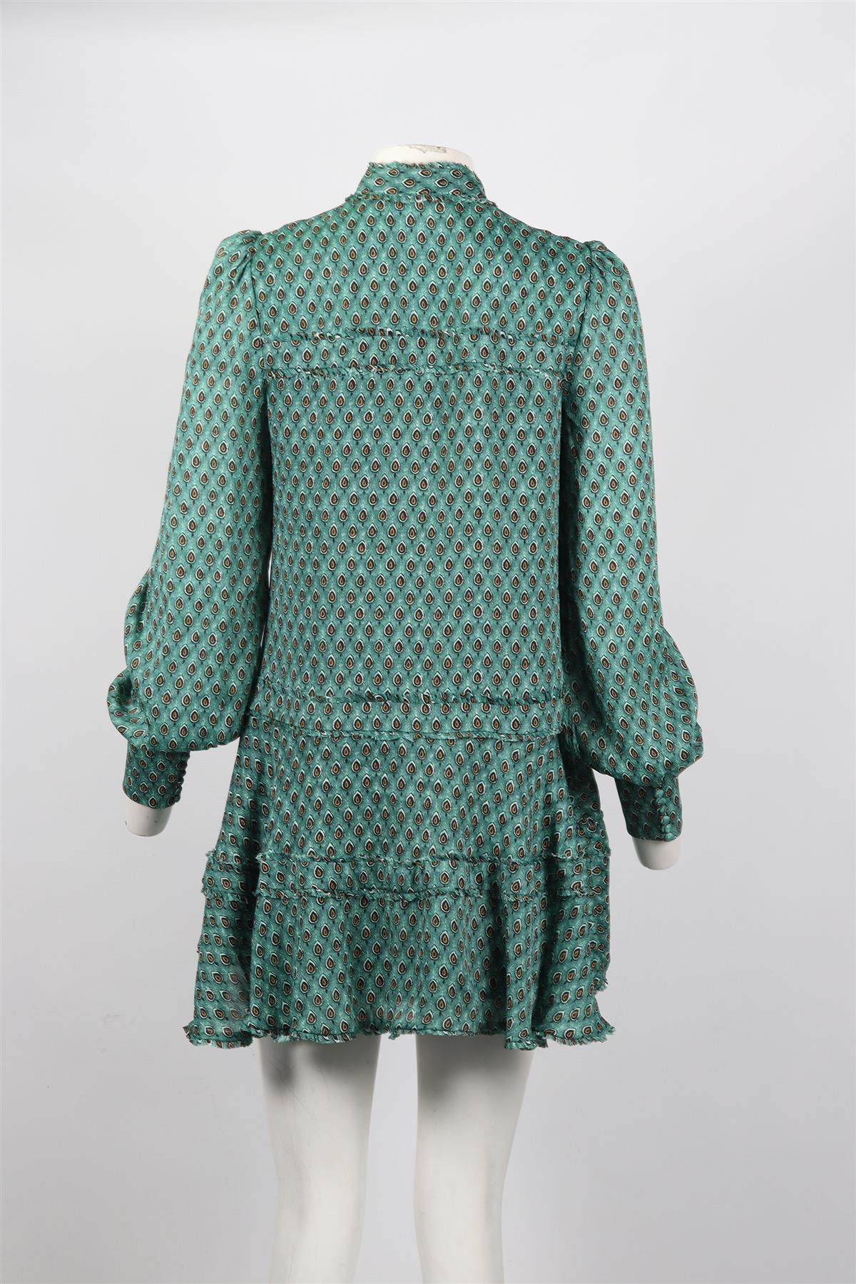 ALEXIS SATIN MINI DRESS MEDIUM