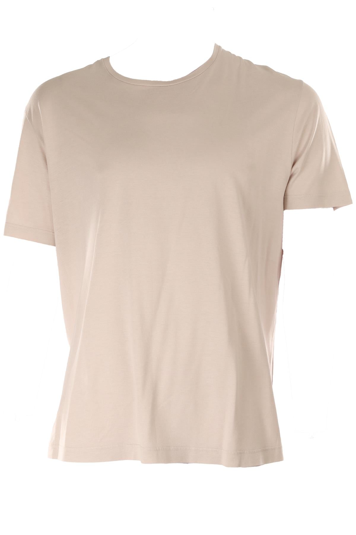 LORO PIANA GREY MEN'S COTTON T-SHIRT XXLARGE