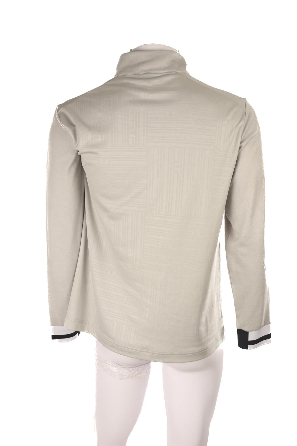 J LINDEBERG GREY MEN'S JERSEY TOP XLARGE