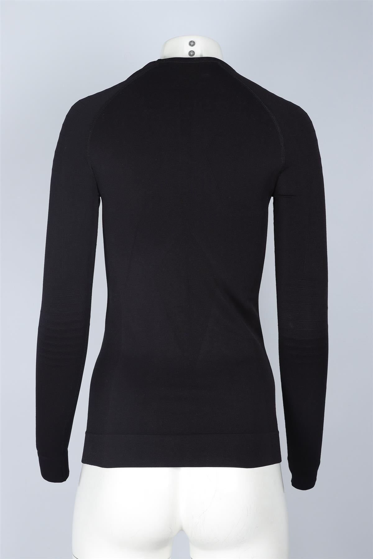 FALKE BLACK KNIT TOP SMALL