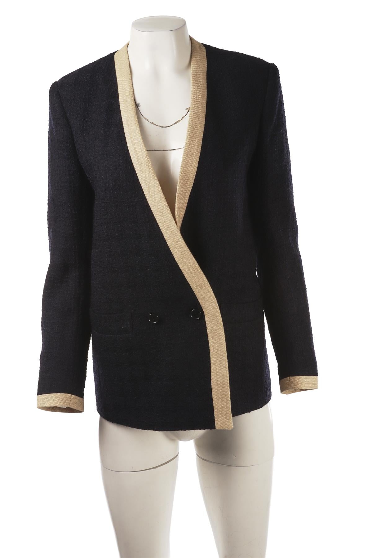 NAVY WOOL BLAZER