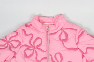 LOVESHACKFANCY PINK KIDS GIRLS PADDED JACKET 4 -5 YEARS