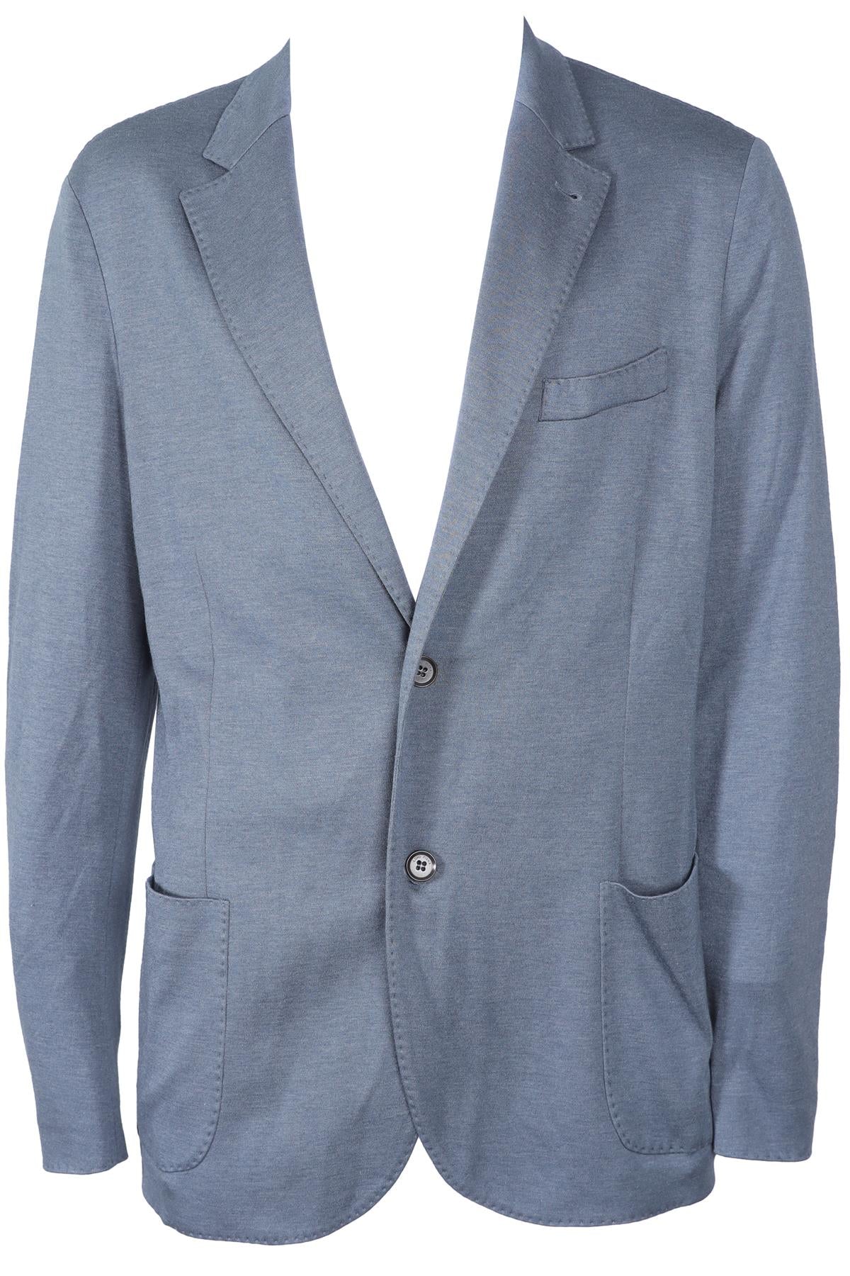 LORO PIANA BLUE MEN'S CASHMERE BLAZER IT 56 UK 46