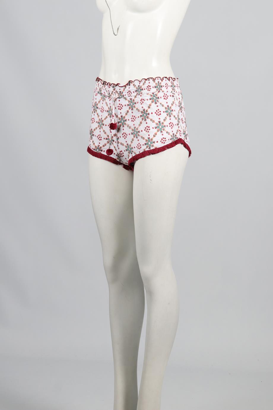 POUPETTE ST BARTH VOILE SHORTS SMALL