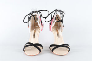 SOPHIA WEBSTER PINK LEATHER SANDALS EU 40 UK 7 US 10