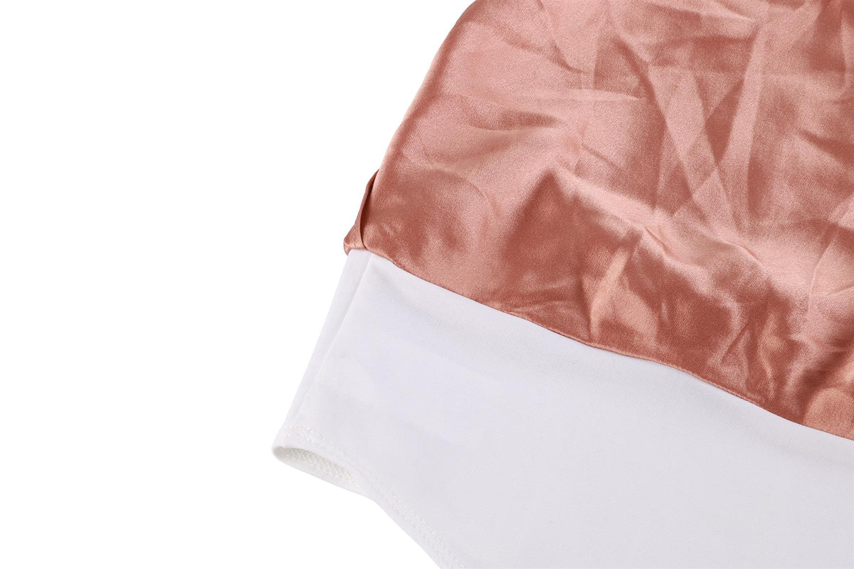 SABLYN PINK SILK BODYSUIT XSMALL